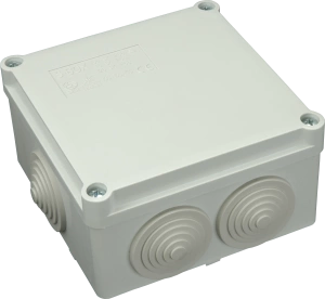 Puszka natynkowa hermetyczna IP55 skręcana 100x100x50 S-BOX 206 SK