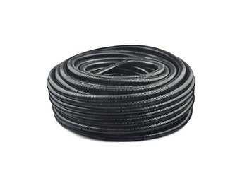 Rura giętka 22/18 czarna rozcięta Elektro-Plast 04.12   1szt=1mb