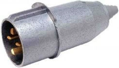 Wtyczka metalowa na płaskie bolce siłowa 32A 4B 500V Tarel