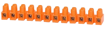 Listwa zaciskowa 12 torowa 16 mm2 pomarańczowa F2.0183 F.ELEKTRO