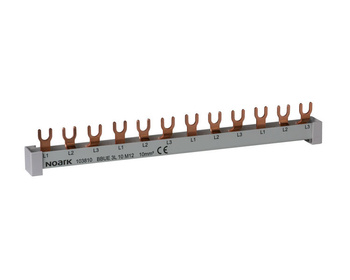Szyna łączeniowa 3P 10mm 63A 54 moduły (1m) Noark 101448