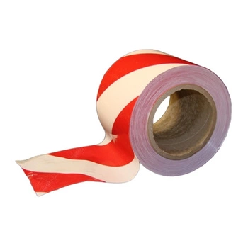 TO6 Taśma biało-czerwona 80x0,05 - 100mb 18.6 Elektroplast