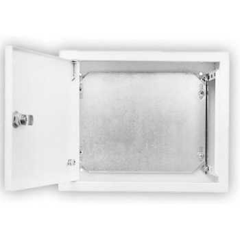 Obudowa metalowa natynkowa biała z płytą montażową RZ 1NN KUBIAK