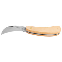 Nóż monterski drewniany sierpak NEO 63-016
