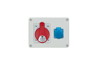 Rozdzielnia zasilająca 1x32A/5P 1x250V R-BOX Pawbol B.1215