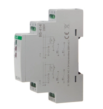 Przekaźnik bistabilny 16A 2Z 230V F&F BIS-414-LED