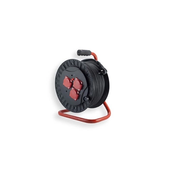 Przedłużacz bębnowy z uziemieniem 50m OW 3x1,5 3xGS IP44 Elgotech PZB-111-50G