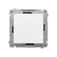 Przycisk pojedynczy zwierny biały mat Simon 55 TP1.01/111 Kontakt-Simon