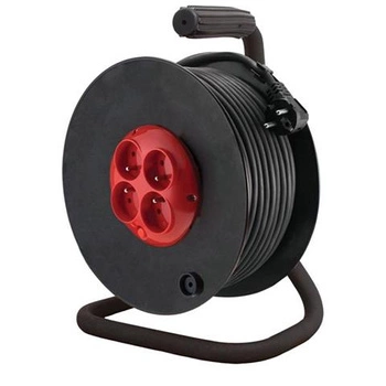 Przedłużacz bębnowy z uziemieniem 20m OW 3x2,5 4xGS STRONG Elgotech PZB-40-20G/2,5