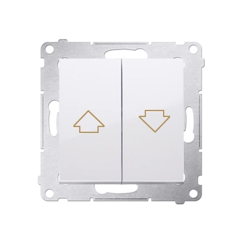 Przycisk żaluzjowy pojedynczy biały Simon 54 DZP1.01/11 Kontakt-Simon 