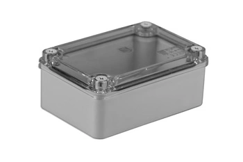 Puszka natynkowa hermetyczna szara 120x80x50 IP56 Pawbol S-BOX 216-P