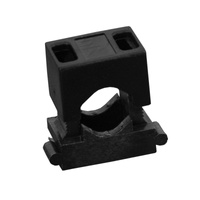 Uchwyt montażowy do przewodów czarny UM-16 12.16 50szt.Elektro-Plast