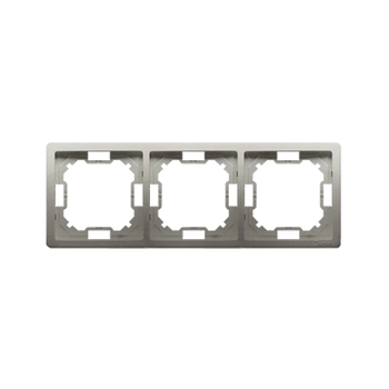 Ramka 3-krotna satynowa Basic BMR3/11 Kontakt-Simon