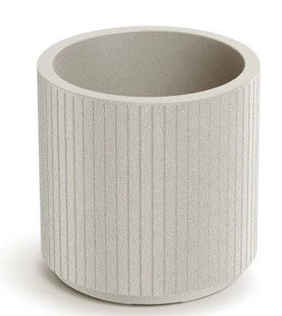 Doniczka sand Coro Round TCR40-101GR