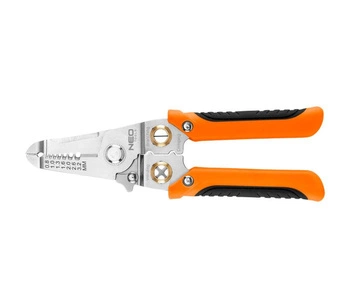 Szczypce do ściągania izolacji 6 w 1 180mm 0,8-3,2mm NEO 01-549