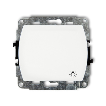 Przycisk światło podświetlany biały TREND WP-5L