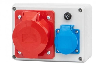 Rozdzielnia zasilająca R-150 gniazda 32A 5p 230V F-elektro F3.0084