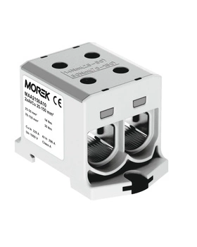 Złączka szynowa szara 2x25-150mm Morek MAA2150A10 