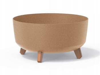 Doniczka na nóżkach credit Gracia Low Eco Wood DGRL400LW-4665W