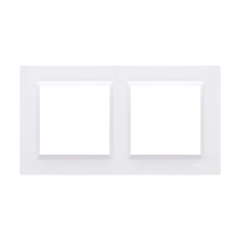 Ramka 2-krotna biały SIMON 10 CR2/11 Kontakt-Simon