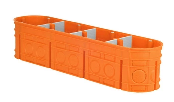 Puszka podtynkowa 4-krotna M4x60F Multiwall 33170008 Simet