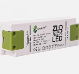 Zasilacz LED 16W 24V DC Breve ZLD 16-24LF