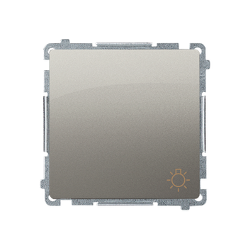 Przycisk światło satynowy Basic BMS1.01/29 Kontakt-Simon