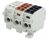Złaczka szynowa HLS 3x125A-2 (1x35,1x25 / 1x35,1x25) (3L) F-elektro F2.0529