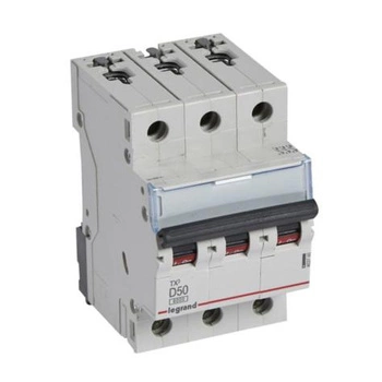 Wyłącznik nadprądowy 3P D 50A TX3 Legrand 403760 