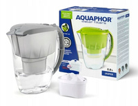Dzbanek filtrujący szary Jasper  2,8 L Aquaphor + wkład filtrujący B100-25 Maxfor