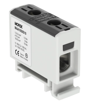 Złączka szynowa czarna 1,5-50mm Morek MAA1050S10