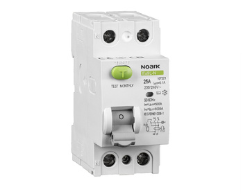 Wyłąćznik różnicowoprądowy 2P 40A 100mA  typ A Ex9L-N Noark 108354