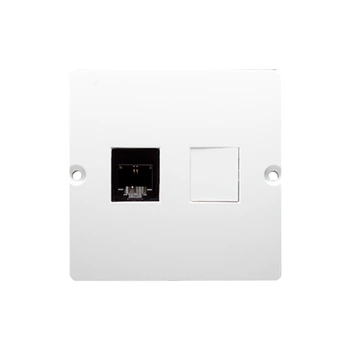 Gniazdo telefoniczne pojedyncze RJ11biały Basic BMTF1.02/11 Kontakt-Simon