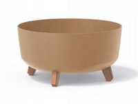 Doniczka na nóżkach credit Gracia Low Eco Wood DGRL400LW-4665W