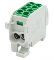 Złączka szynowa zielona HLS 100A-2 (1x25,1x16 / 1x25,1x16) F-elektro F2.0522