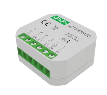 Ściemniacz oświetlenia do puszki F&F SCO-802-LED 