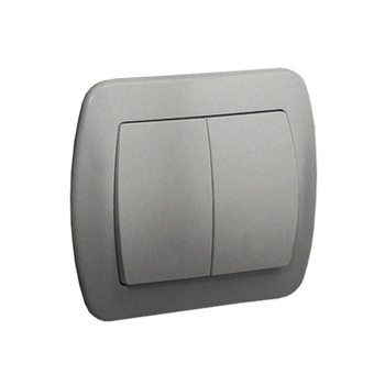 Wyłącznik świecznikowy aluminium Akord AW5/26 Kontakt-Simon