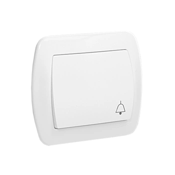 Przycisk dzwonek biały AKORD AD1/11 Kontakt-Simon