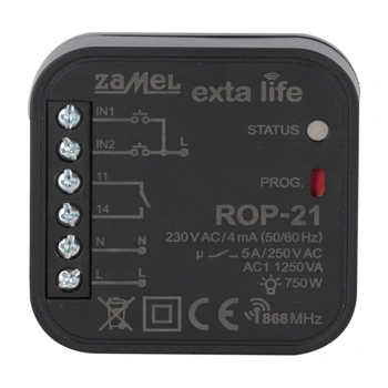 Radiowy odbiornik dopuszkowy 1-kanałowy dwukierunkowy ROP-21 Zamel EXL10000001