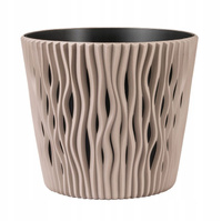 Doniczka okrągła mocca SANDY ROUND DSR160-7529U