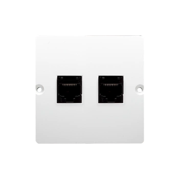 Gniazdo telefoniczne podwójne RJ11 biały Basic BMTF2.02/11 Kontakt-Simon