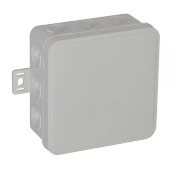 Puszka natynkowa hermetyczna IP54 biała zatrzaskowa 80x85x41 Viplast 03601