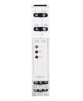 Przekaźnik bistabilny 2-polowy 230V AC PBM-07 Zamel EXT10000221 
