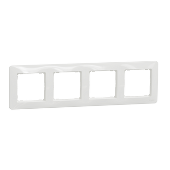 Ramka 4-krotna biała Sedna Design SDD311804 Schneider