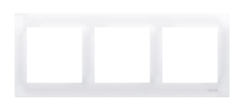 Ramka 3-krotna biała simon 54 DR3/11 Kontakt-Simon