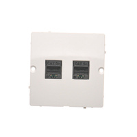Gniazdo komputerowe podwójne RJ45 kat.5e białe Basic BMF52.02/11 Kontakt-Simon