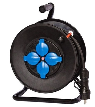 Przedłużacz bębnowy 4-gniazda 50mb OW 3x1,5 FILO-260 F-elektro 14688-8