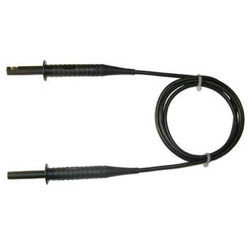 Przewód 2,2m czarny zakończ. wtykami bananowymi WAPRZ2X2BLBB SONEL