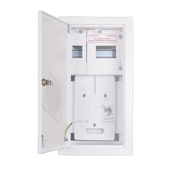 Rozdzielnia licznikowa podtynkowa z odczytem T1F + 6S SLIM Kubiak RW 6NN S O 