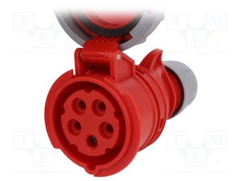 Gniazdo przenośne siłowe 16A 5P 400V IP67 PCE 2152-6